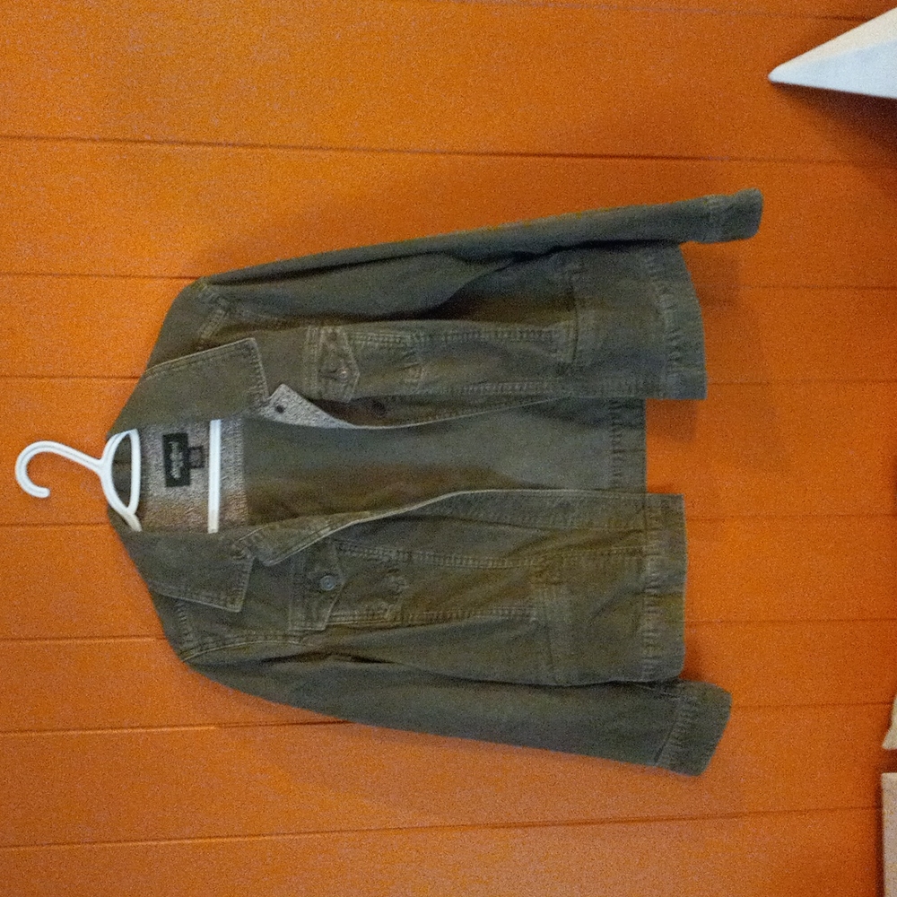 Eddie Bauer Green vintage corduroy jacket
